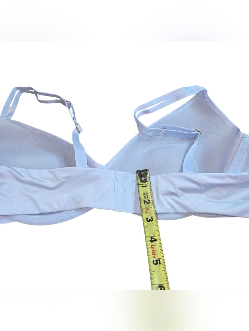 Light Blue T-Shirt Bra - Smooth Molded Cups - Picture 4 of 7